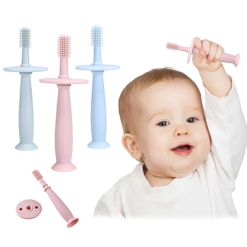 Health Wellness Items - 1개 아기 손가락 칫솔 부드러운 실리콘
