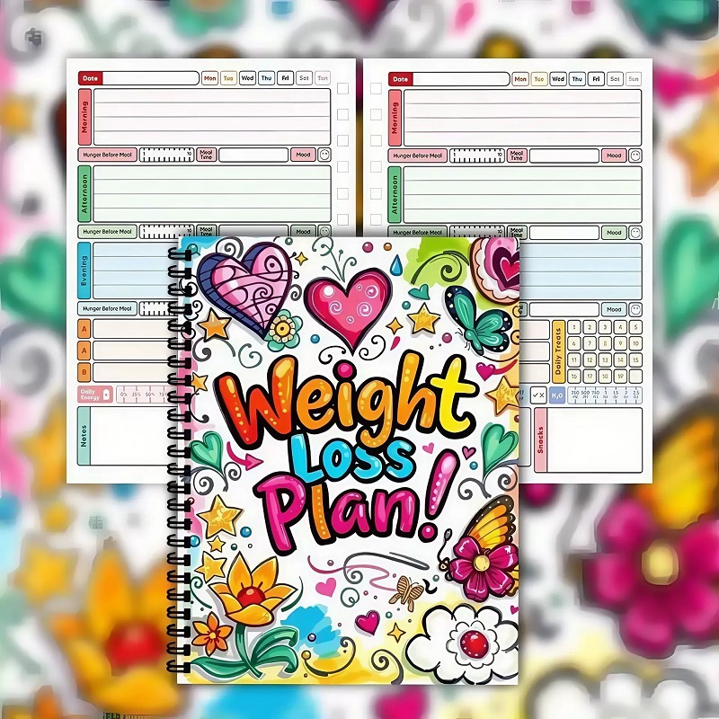 Fitness Journal Planner - 12주 체중 감량 계획서 - 나의