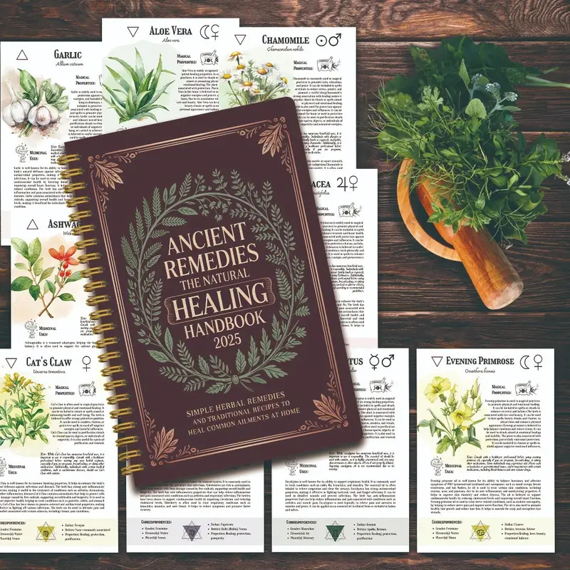 가족 건강을 위한 고대 치료법이 포함된 자연 요법 핸드 - Health & Wellness Resources 리뷰 및 가격