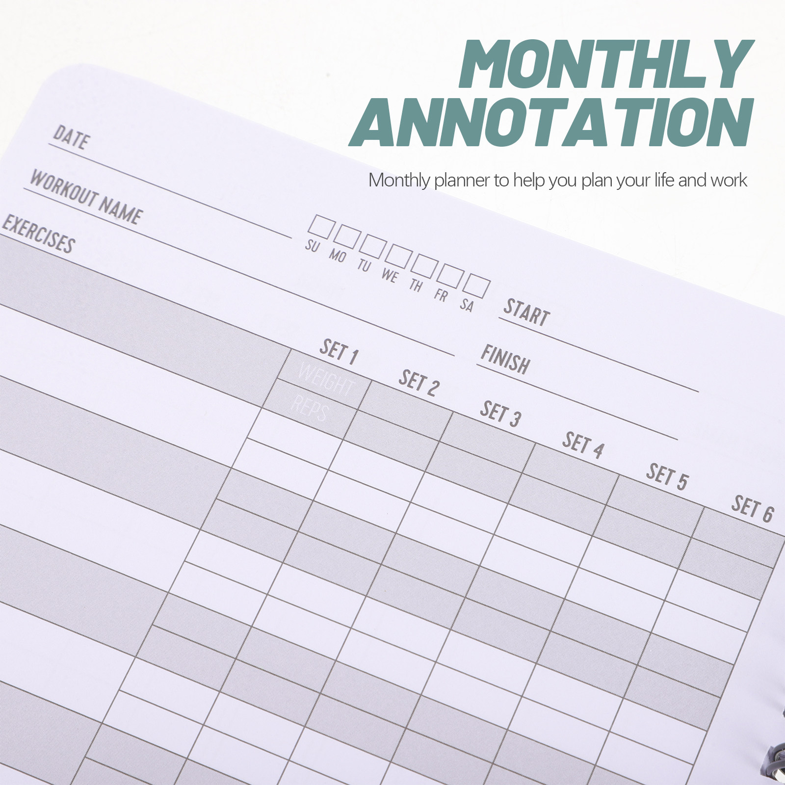 운동 일지 피트니스 플래너 스파이럴 노트북 (여성, 남 - Fitness Journal Planner 리뷰 및 가격